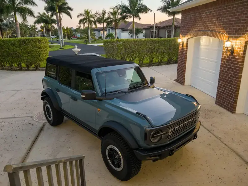 Hood Overlay For 2021+ Bronco 6