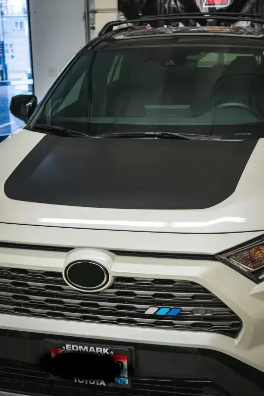 Hood Stamp Decal For Rav4 1