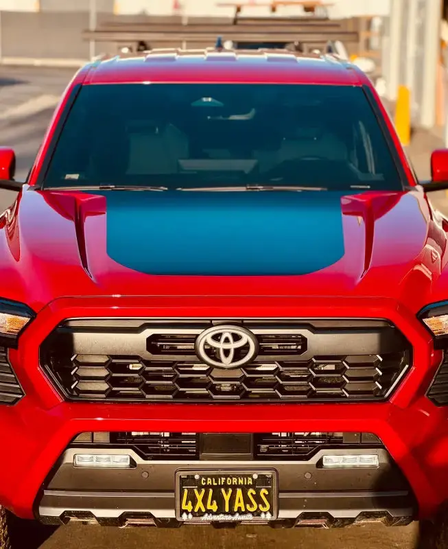 Hood Stamp For 4Th Gen Tacoma (2024-2026) 1