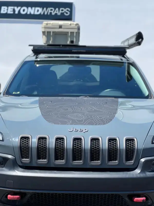Hood Stamp For Jeep Cherokee Kl (2014-2026) 4