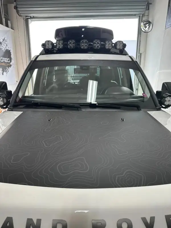 Hood Stamp For Land Rover Discovery Lr4 2