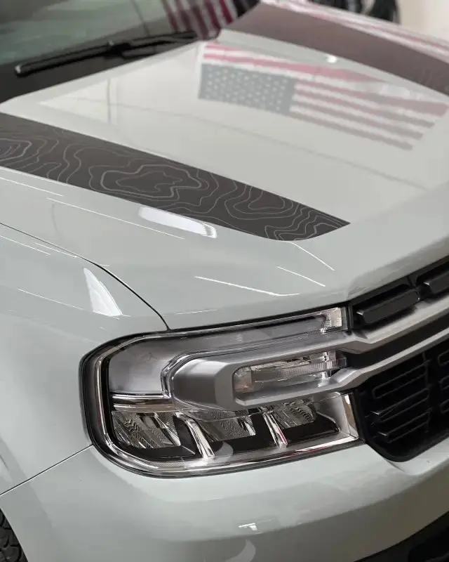 Hood Stripes For Ford Maverick (2022-2024) 3