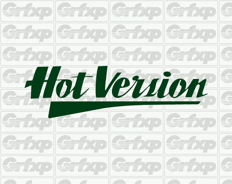 Hot Version (From Dk's Ae86) Sticker 1