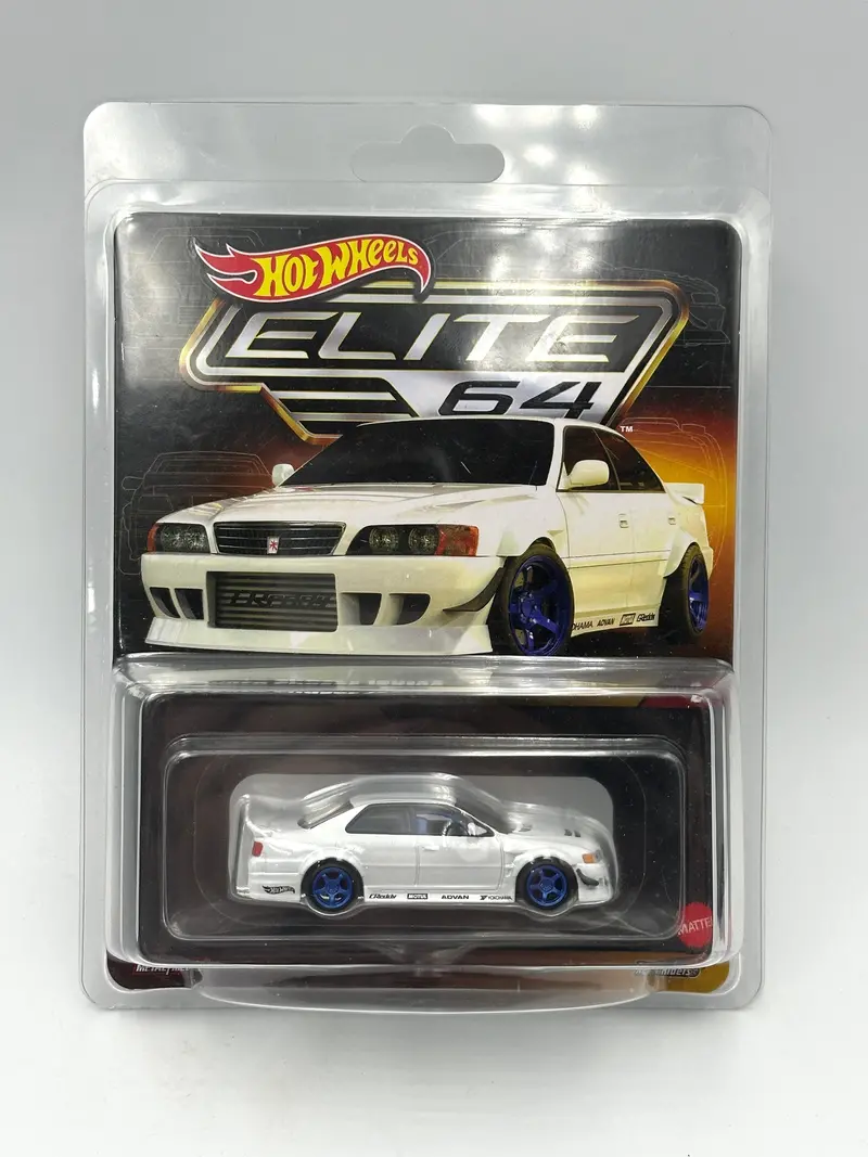 Hot Wheels -- 1996 Toyota Chaser Jzx100 - White -- Hot Wheels Elite64 1