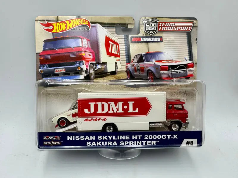 Hot Wheels -- Team Transport - Jdm-L Nissan Skyline 2000 & Sakura Sprinter Fyt04 1