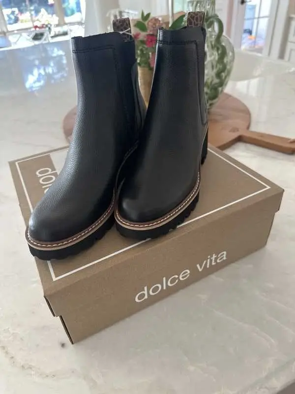 Huey H2o Boots Black Leather - Re:Vita 1
