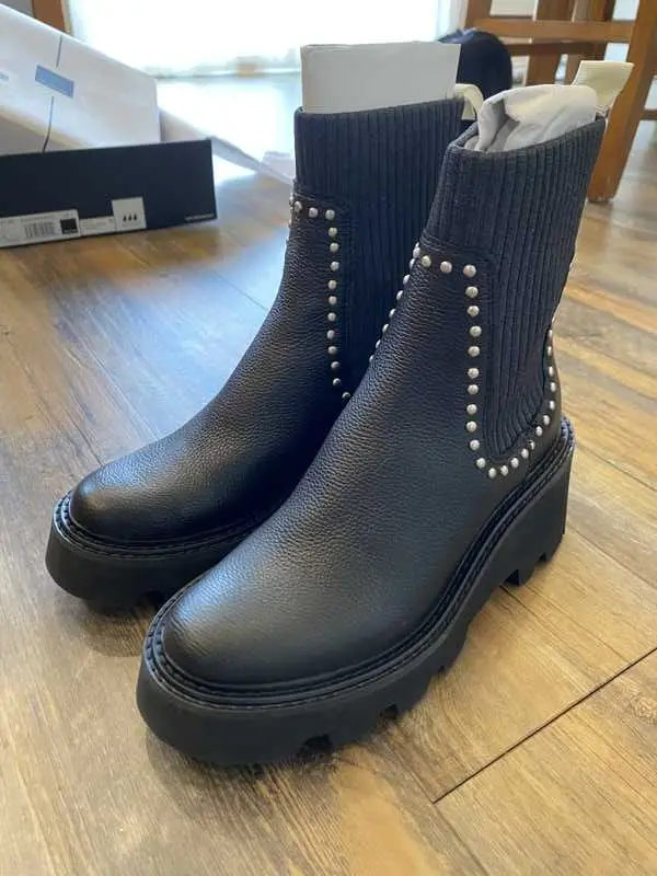 Huey H2o Boots Black Leather - Re:Vita 3