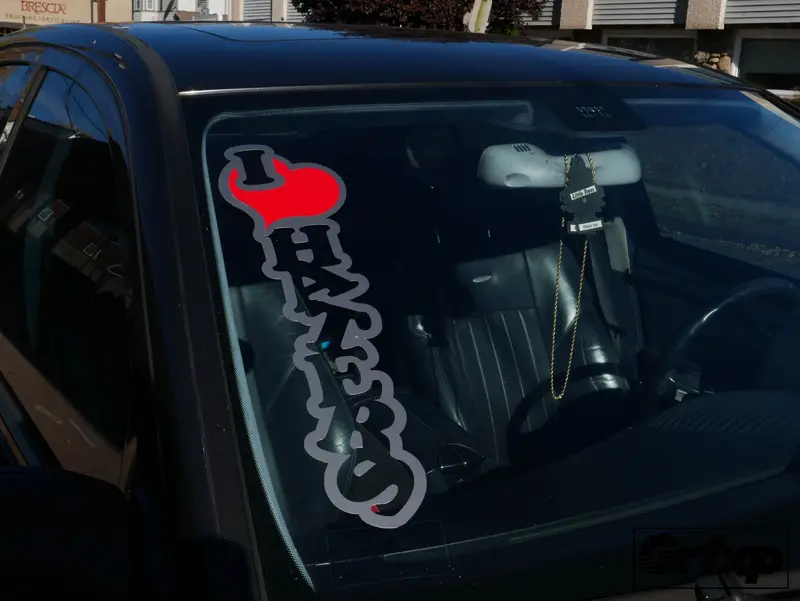 I Heart Haters Vertical Banner 1