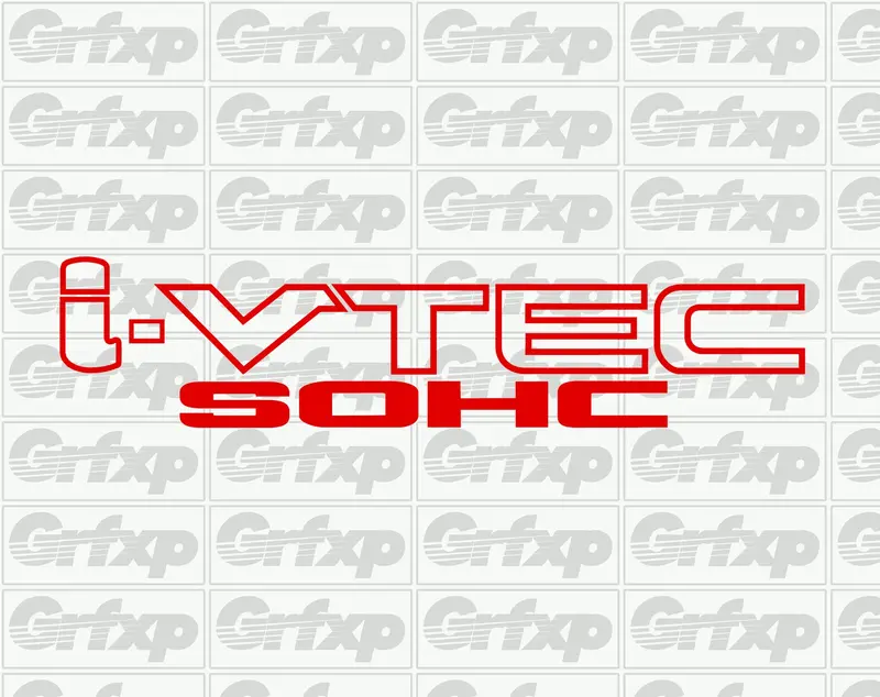 I-Vtec Sohc Side Panel Graphics (Two Pack) 1