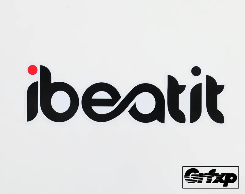 Ibeatit Printed Sticker 1