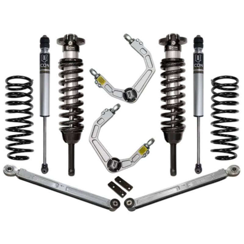 Icon Stage 3 Suspension System W Billet Uca - For 03-09 4Runner/Fj 0-3.5" 1