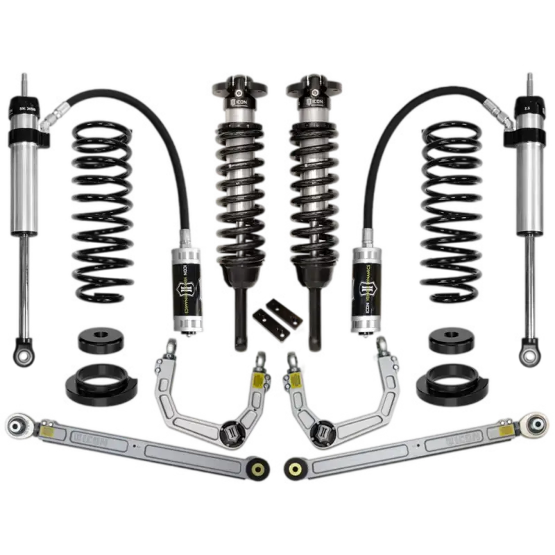 Icon Stage 4 Suspension System W Billet Uca - For 03-09 Gx470 0-3.5" 1