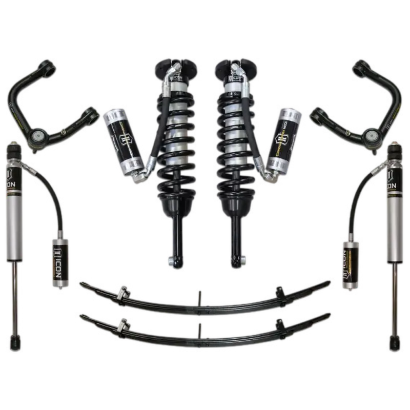Icon Stage 4 Suspension System W Tubular Uca - For 05-15 Tacoma 0-3.5"/ 16-23 0-2.75" 1