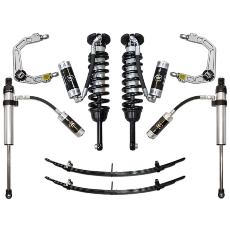 Icon Stage 5 Suspension System W Billet Uca - For 05-15 Tacoma 0-3.5"/ 16-23 0-2.75" 1