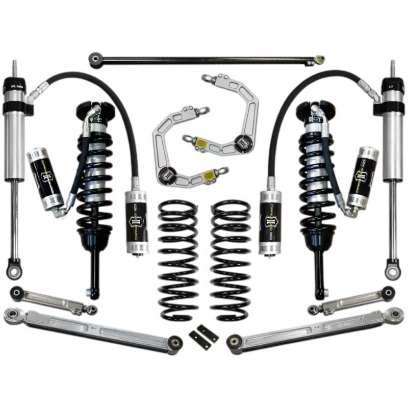 Icon Stage 6 Suspension System W Billet Uca - For 03-09 4Runner/Fj 0-3" 1