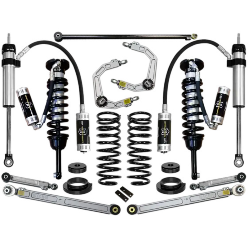 Icon Stage 6 Suspension System W Billet Uca - For 03-09 Gx470 0-3.5" 1
