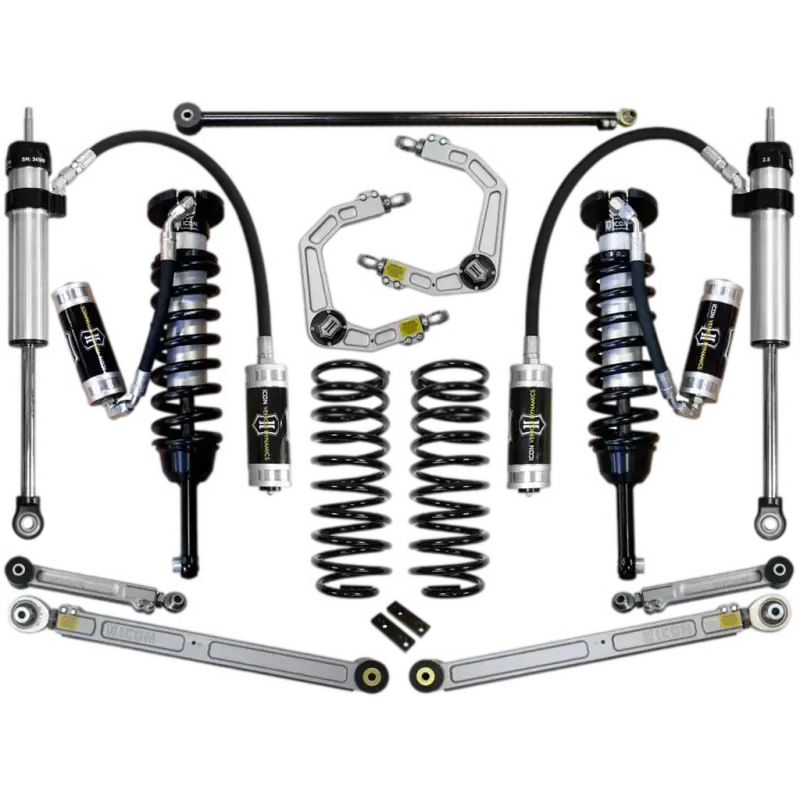 Icon Stage 6 Suspension System W Billet Uca - For 10-23 Gx460 0-3.5" 1