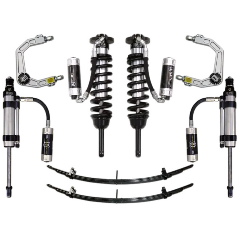 Icon Stage 7 Suspension System W Billet Uca - For 05-15 Tacoma 0-3.5"/ 16-23 0-2.75" 1