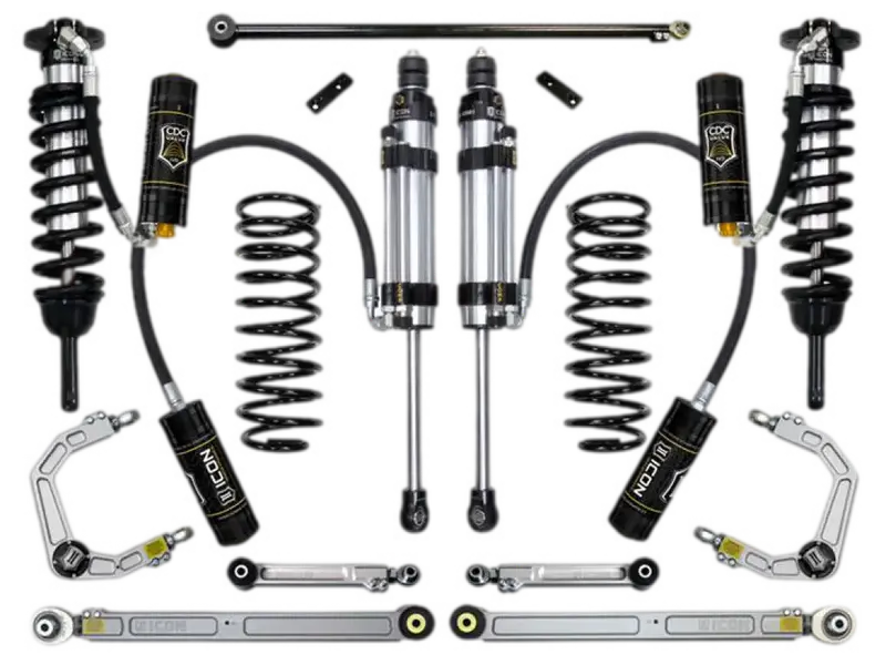 Icon Stage 8 Suspension System W Billet Uca - For 10-14 Fj/ 10-244Runner 0-3.5" 1