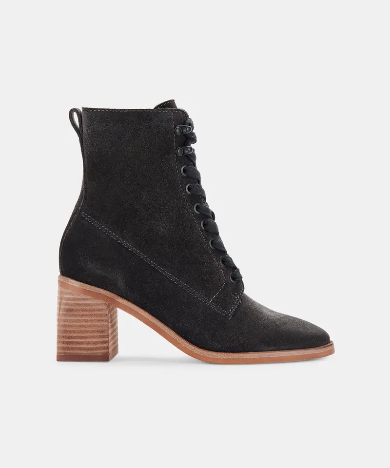 Iden Booties Anthracite Suede - Re:Vita 1