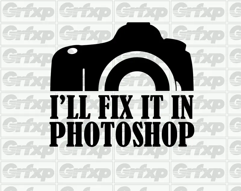 I'll Fix It In Photoshop Sticker 1