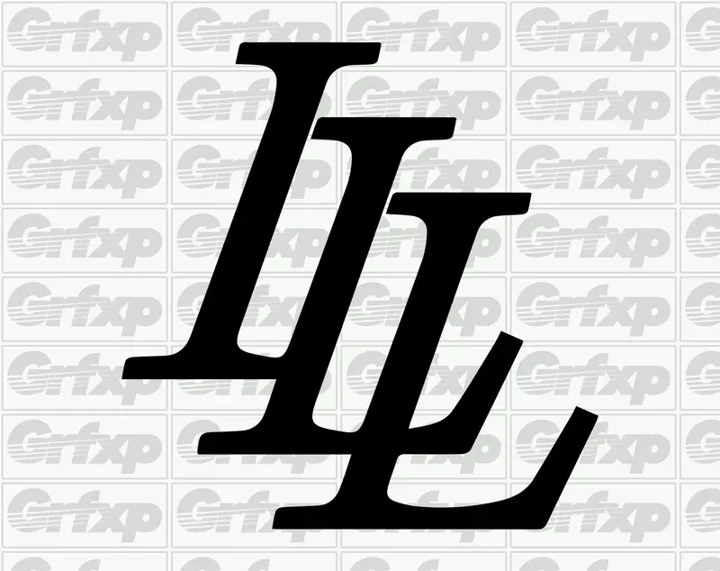 Ill "Louie Vuitton" Style Sticker 1