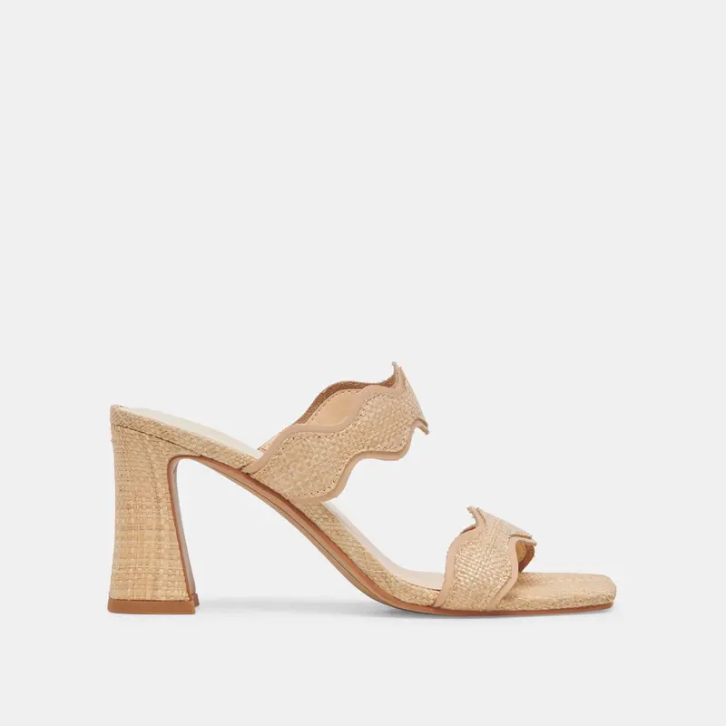 Ilva Heels Lt Natural Raffia - Re:Vita 1