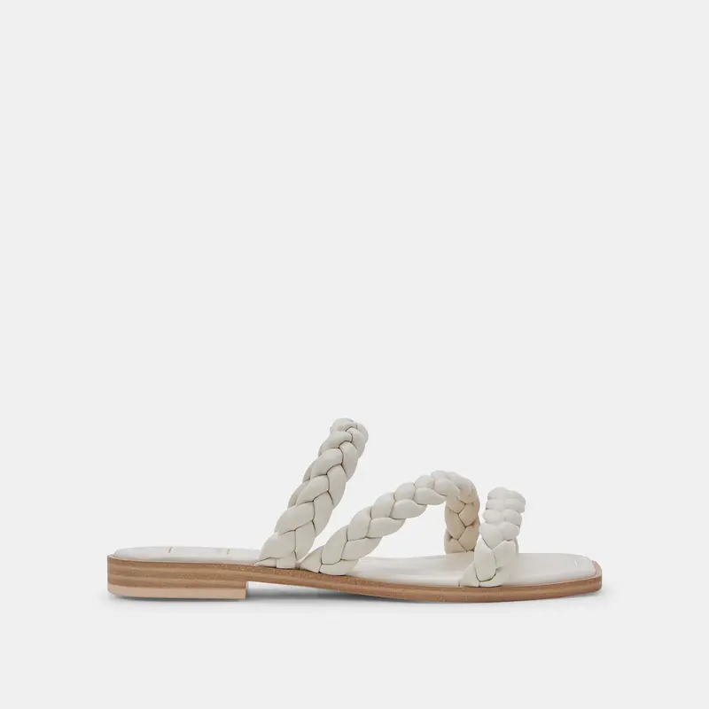 Iman Wide Sandals Ivory Stella - Re:Vita 1