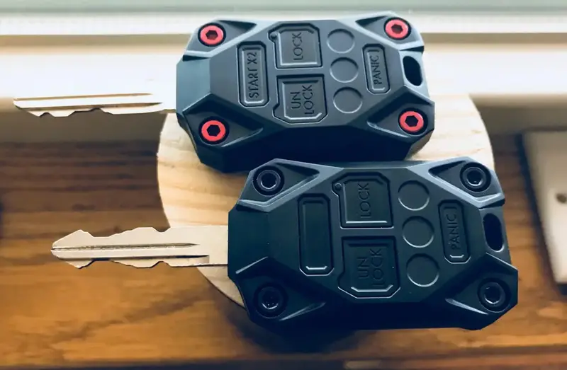 Injection Fob If007 (For Wrangler Jk) - Black 6
