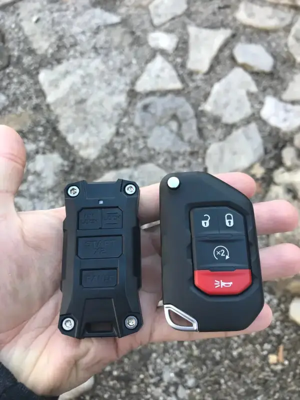 Injection Fob If013 (For Wrangler Jl / Gladiator Jt) - Army Green 8