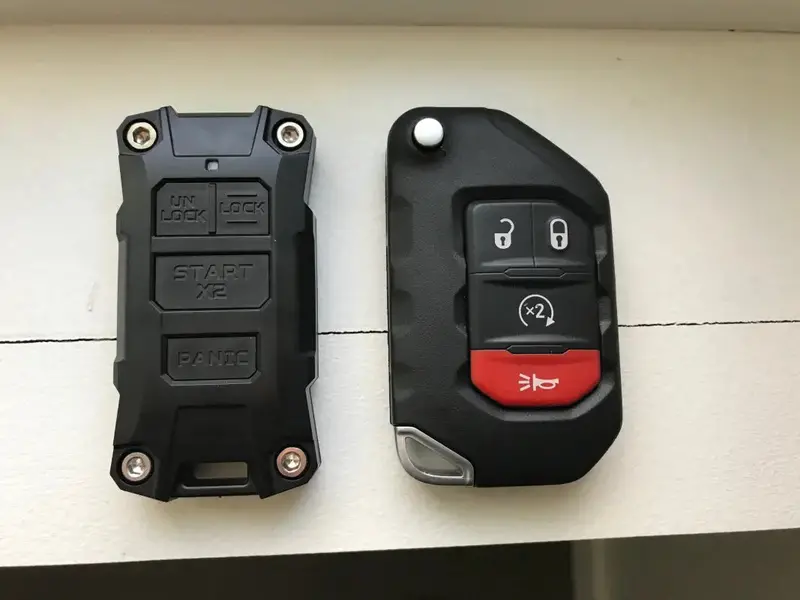 Injection Fob If013 (For Wrangler Jl / Gladiator Jt) - Red 4
