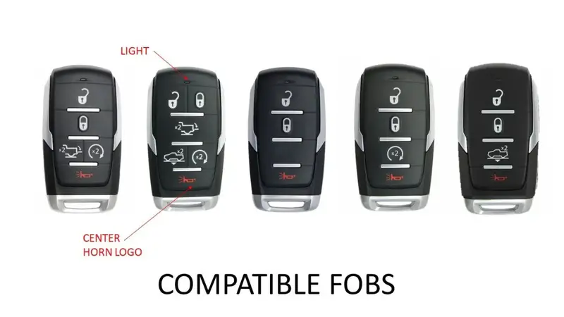 Injection Fob If021 (For 2019+ Ram) - Grey 6