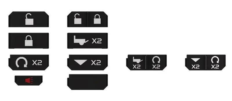 Injection Fob If021 (For 2019+ Ram) - Tan 7