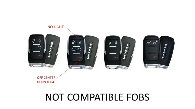 Injection Fob If021 (For 2019+ Ram) - White 7