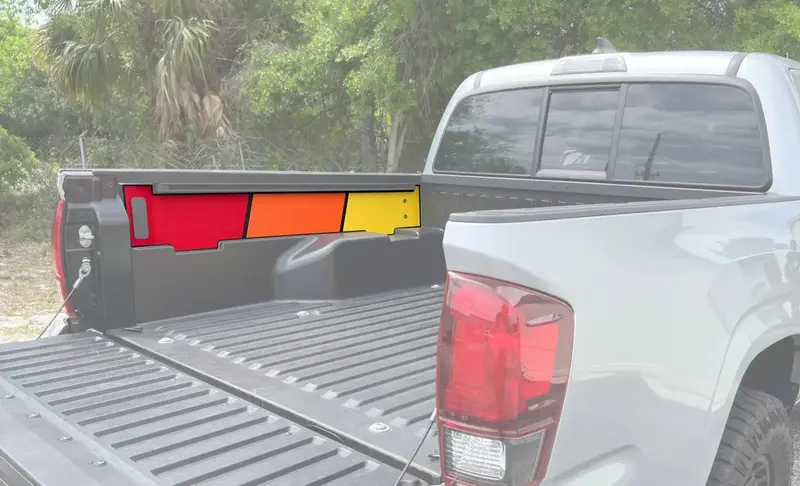 Inner Bedside Liner Overlays Fits 2016-2023 Toyota Tacoma W/5Ft Bed 1