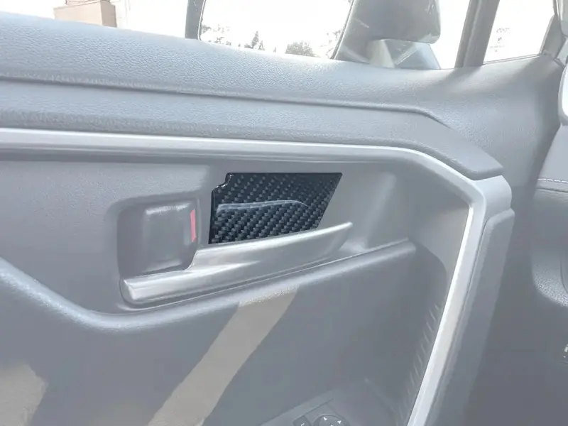 Interior Door Handle Inserts Fits 2019-2025 Toyota Rav4 1