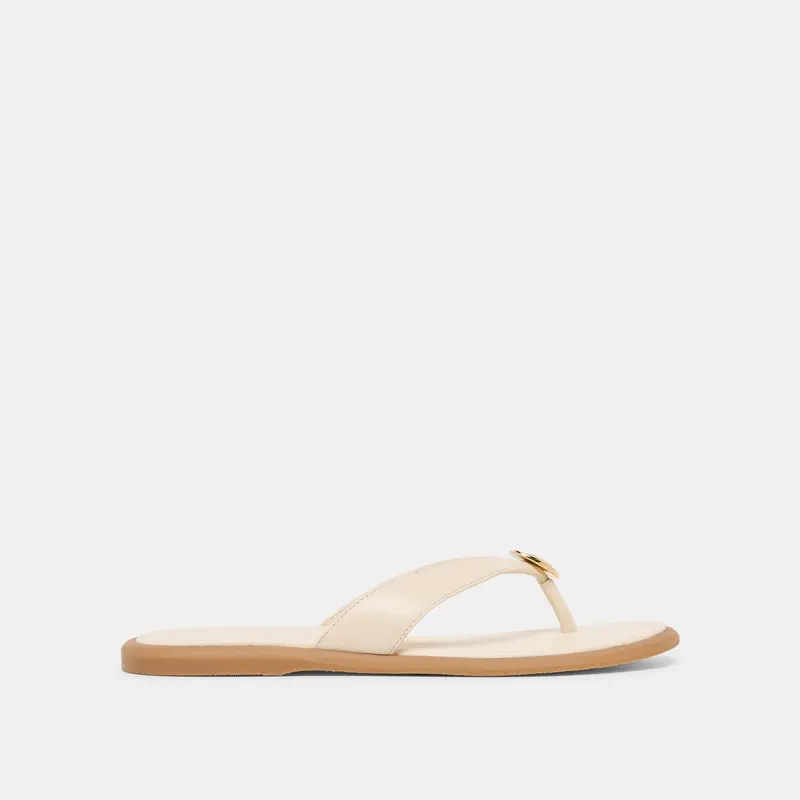 Jaina Sandals Bone Leather 1