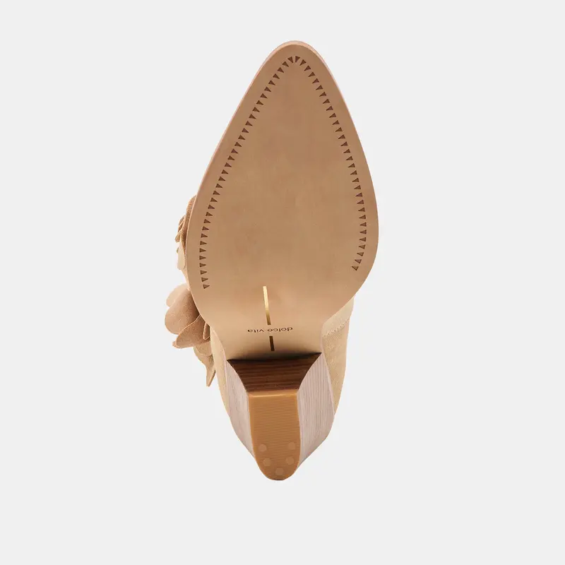 Jakel Boots Camel Suede 10
