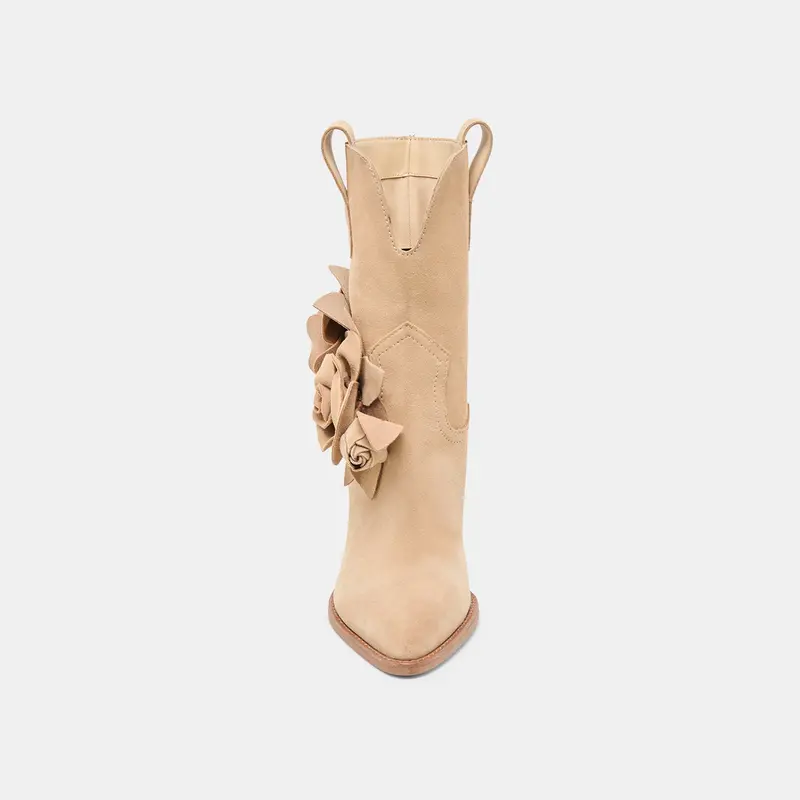 Jakel Boots Camel Suede 7