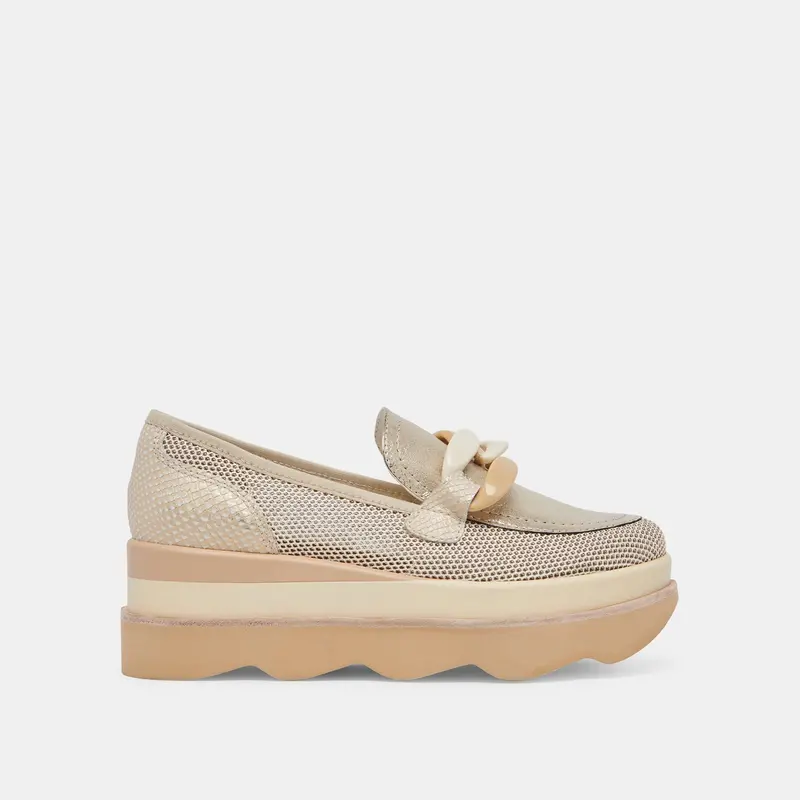 Jaksen Sneakers Gold Mesh - Re:Vita 1
