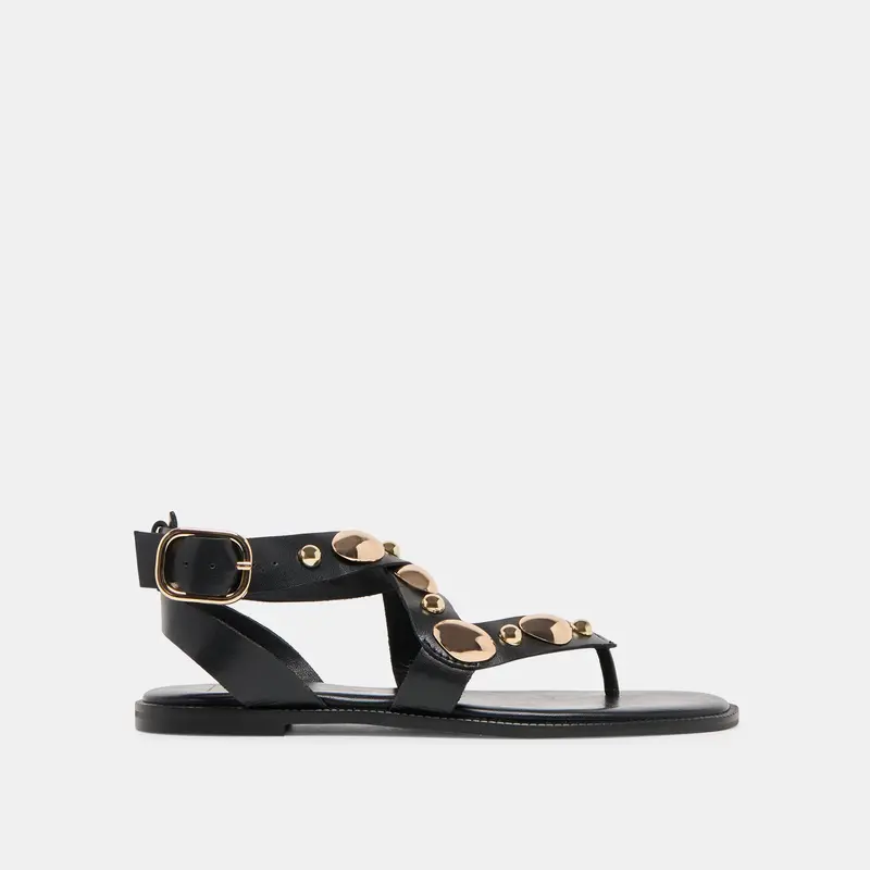 Jayde Sandals Black Leather 1