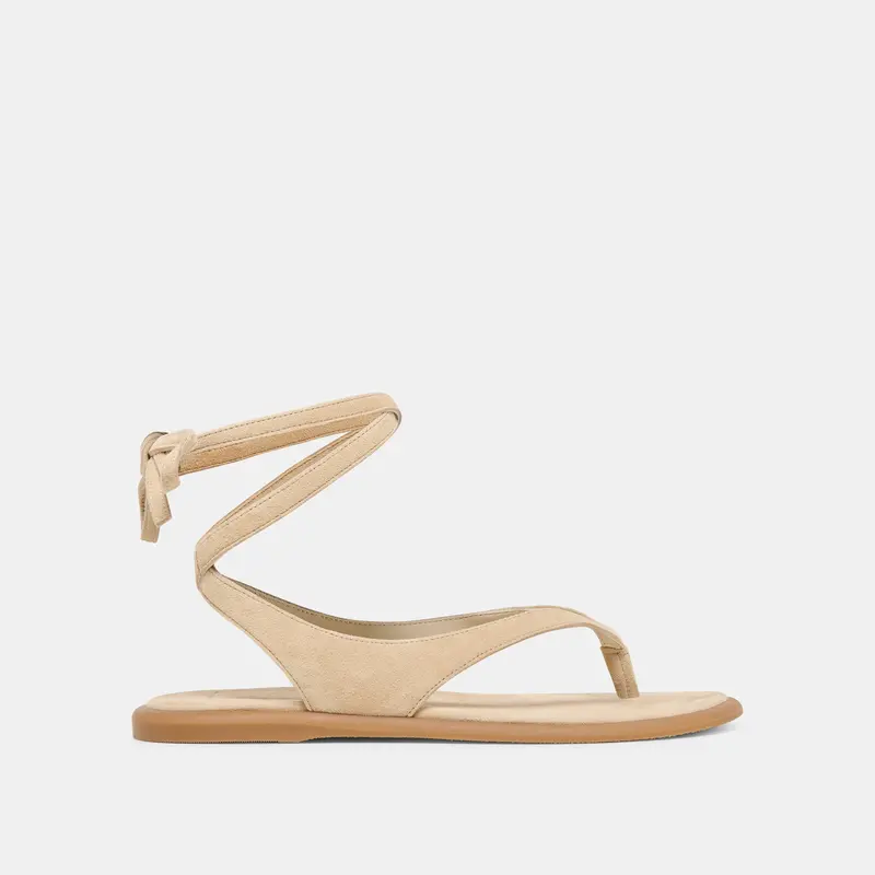 Jayden Sandals Almond Suede 1