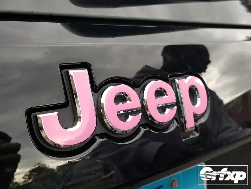 Jeep Grand Cherokee "Jeep" Logo Emblem Overlays (2011 - 2016) 5