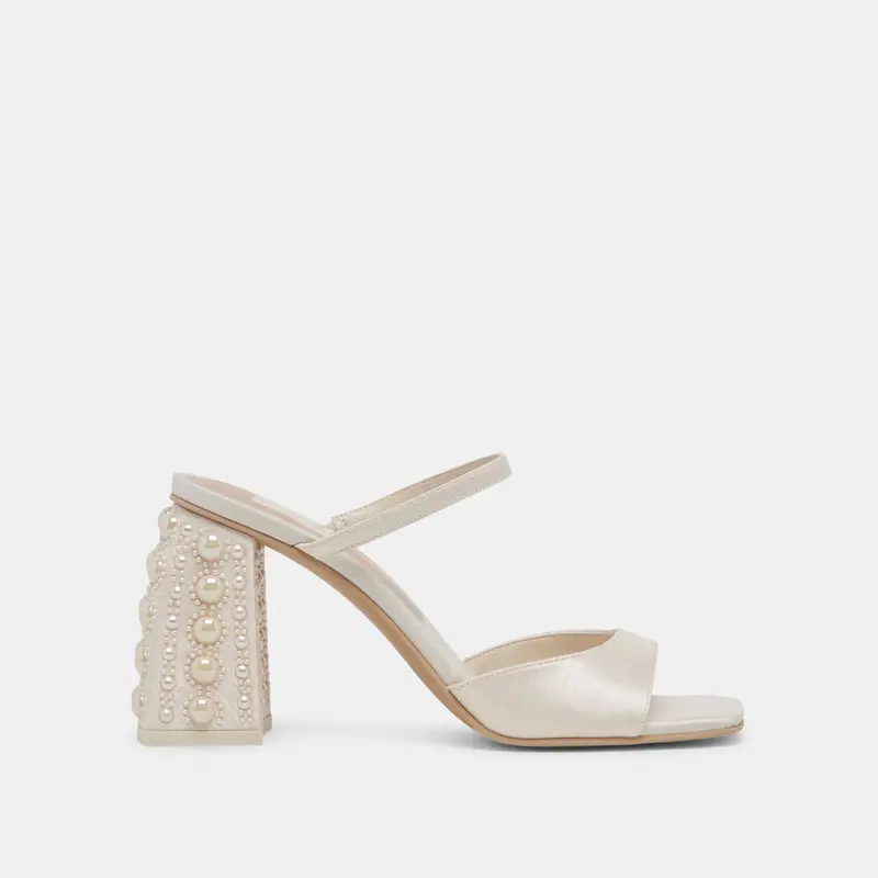 Jemmy Pearl Heels Vanilla Silk 1