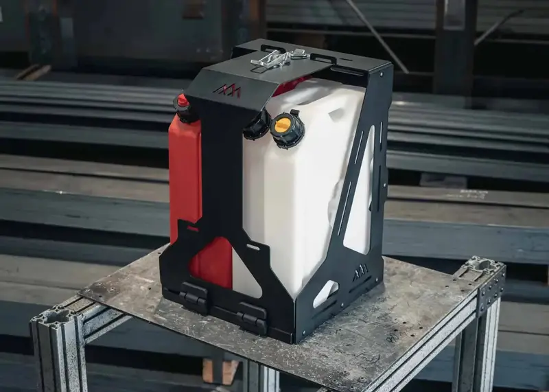 Jerry's Can Holder - Dual Universal Jerry Can Carrier 1
