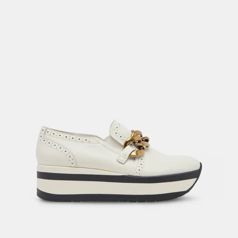 Jhenee Sneakers White Leather - Re:Vita 1