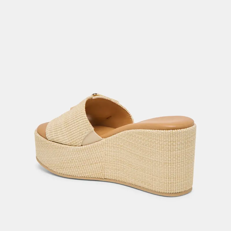 Jilian Wedges Lt Natural Raffia 7