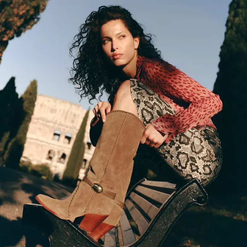 Jody Boots Olive Suede 2