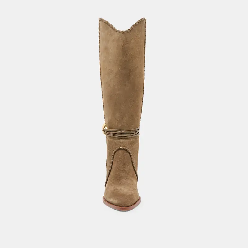 Jody Boots Olive Suede 7