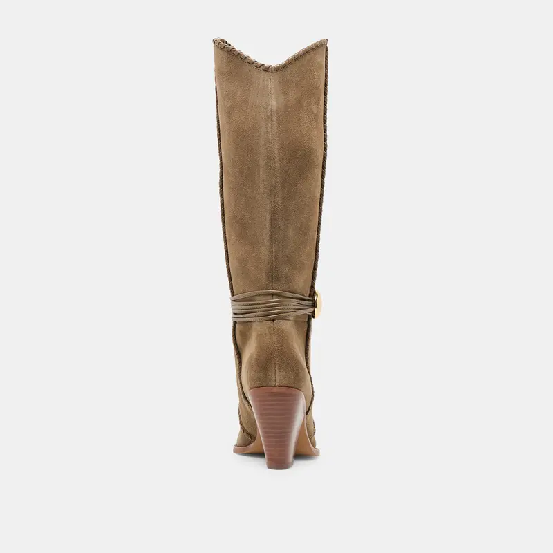 Jody Boots Olive Suede 8